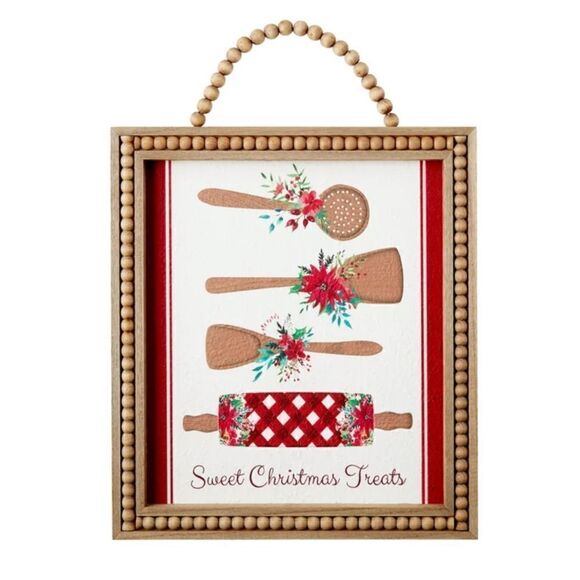 Last one - The Pioneer Woman Framed Sign with a Rolling Pin- Sweet Christmas Tr… - Picture 2 of 6